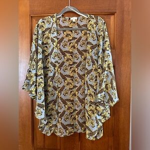 Floral Sheer Kimono